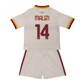 AS Roma Donyell Malen #14 Borta Kläder Barn 2026-27 Kortärmad (+ Korta byxor)